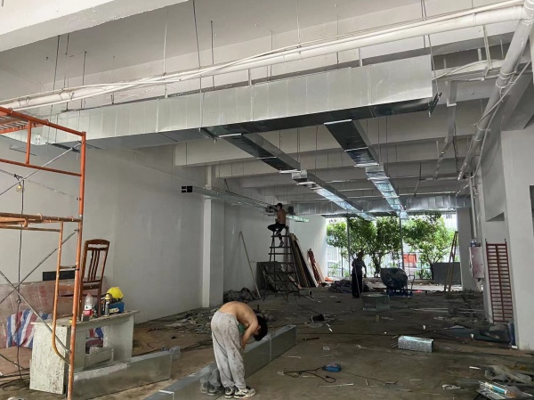 烤肉店上排烟排烟效果不好专业升级改效果