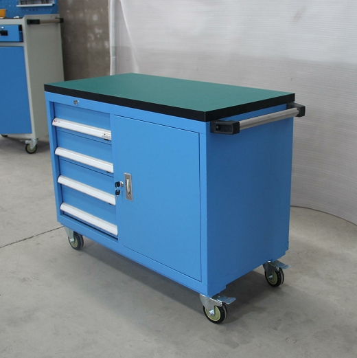 忻州车间工具车手推工具车可移动工具车四抽工具车
