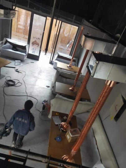 深圳烤肉店抽油烟系统油烟净化器设备设计安装厨房抽油烟风机维修更换