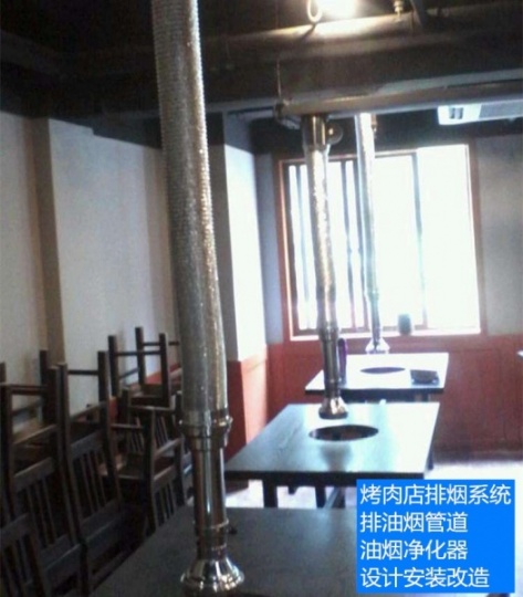 番禺区排油烟系统油烟管道制作烧烤抽油烟系统风机维修油烟管道制作