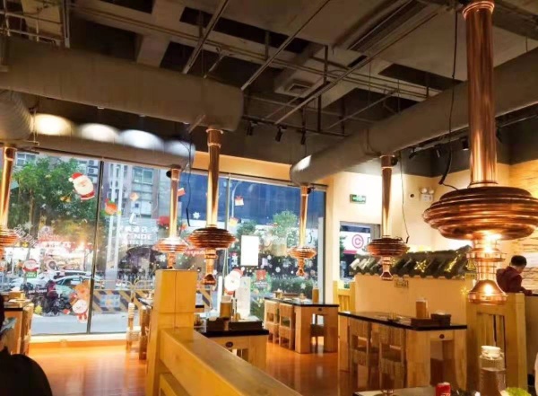 珠海排油烟系统烤肉店上排烟设计安装油烟净化器安装