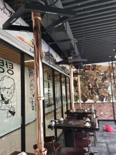 龙岗区自助烤肉店排烟效果改造油烟风机维修更换管道设计