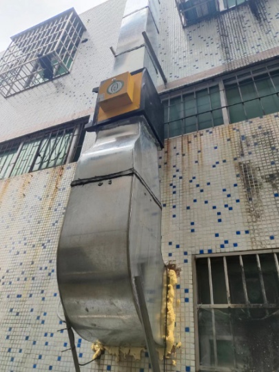 江门油烟管道制作安装抽油烟设备不锈钢烟罩定制安装