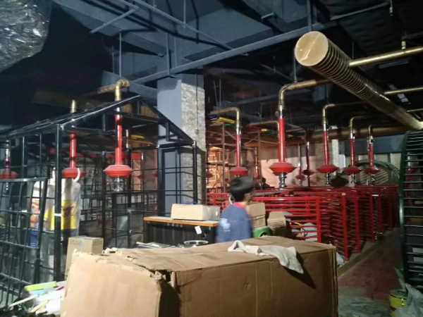 肇庆油烟净化器烤肉店上排烟系统韩式自助烤肉店抽油烟风机更换