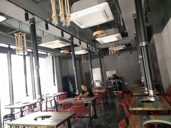 光明新区油烟净化器设备定制安装烧烤店排烟定金油烟系统