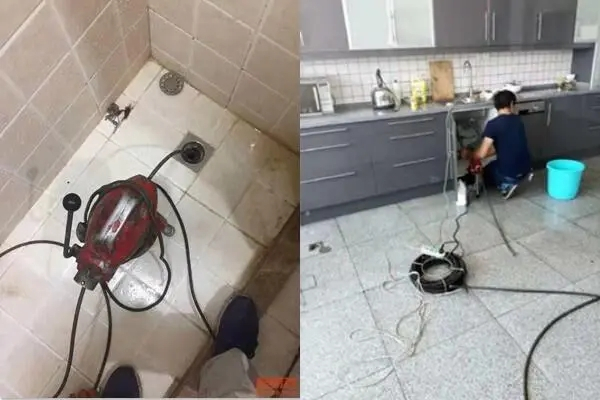 南通通州兴东机场兴仁镇下水道疏通，专车抽污泥吸粪清洗下水道