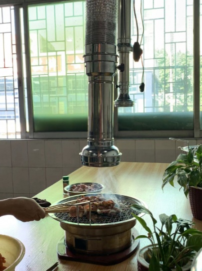 蓬江区油烟罩定制施工烤肉店排烟设计油烟系统净化器