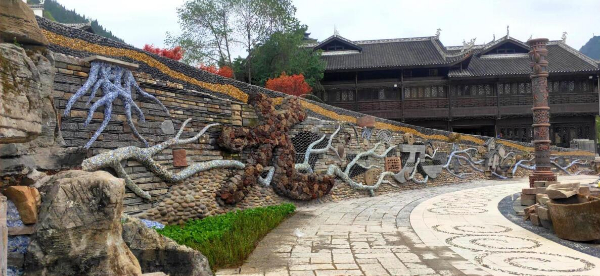新艺标环艺 重庆艺术景观设计 重庆景区大门设计