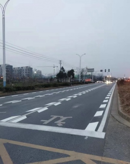南京公路道路交通标线-白黄线介绍
