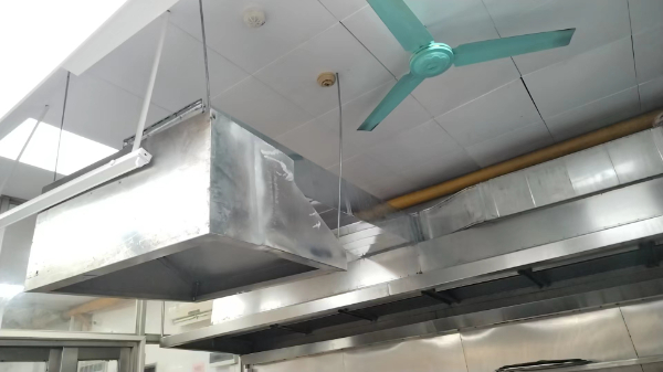 中山市大型食堂厨房排烟油烟净化器设备定制