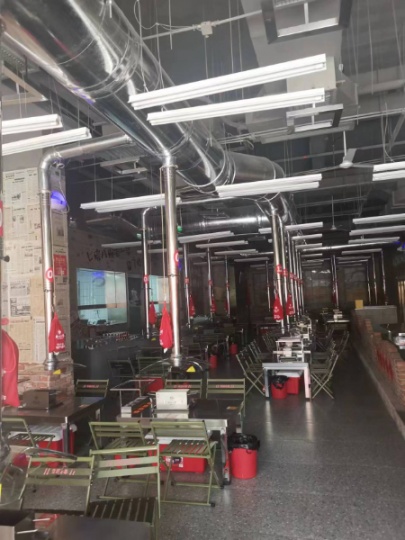 肇庆市专业东北烤肉排烟油烟管道设计加工排烟系统