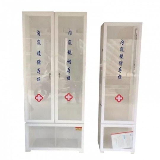 胃肠镜双门有机玻璃储存柜