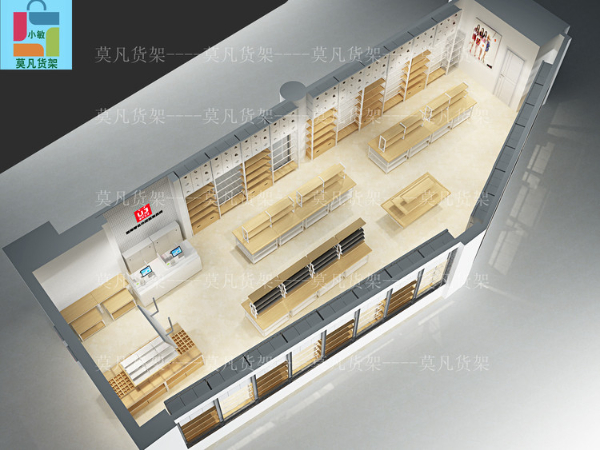 滁州百货精品展示架-百货精品展示架定做款式-莫凡货架生产厂家