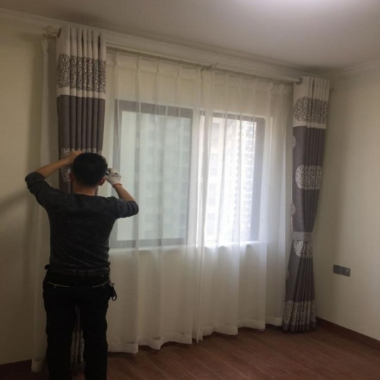 塘沽区窗帘杆、卷帘、滑道安装维修