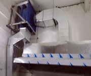 天河区排油烟系统油烟管道烤肉店排烟设备油烟管道制作安装