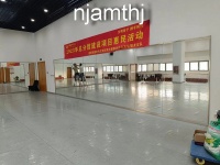 奥体健身房镜子安装
