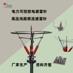 高压线路可控放电避雷针 风电场雷电放散装置 无源电晕场驱雷器