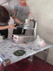 惠州油烟机油烟管道安装炭火自助烤肉下排烟改效果