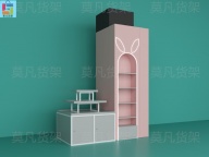 莫凡货架免费设计效果图-文创店文具展示柜多种批发