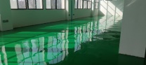地下停车场环氧地坪漆为什么会发白