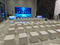 芜湖展位标摊搭建雷亚架|喷绘写真|签到墙|背景墙|龙门架桌椅搭建沙发 地毯