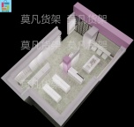 组装式精品百货集合店货架大量批发-莫凡货架生产厂家