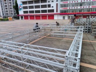 潍坊背景板、签到墙、X展架、易拉宝、拉网专业灯光音响设备、LED大屏幕搭建