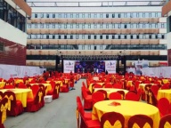 泸州市叙永县 庆典用品 喷绘布立体字 雷亚架舞台搭建