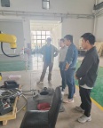 陕西法士特汽车传动集团有限责任公司领导一行莅临西安国盛激光参观交流