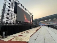 泸州舞台搭建灯光音响租赁，广告制作背景板制作