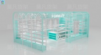 现代风格百货集合店展示柜工艺简单-莫凡货架厂家联系方式