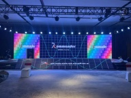 泸州市叙永县 舞台搭建布置 P3高清LED屏 高流明多功能投影仪