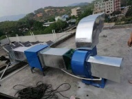 东莞韩式自助烤肉店抽油烟机风机维修净化器安装炭火烤肉排油烟改效果工厂降温