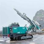 甘肃武威孔山KS188-2自带换杆一体潜孔钻机