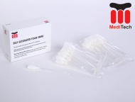 海绵头IPASS-4.5挤压清洁棉签  酒精清洁擦拭棒